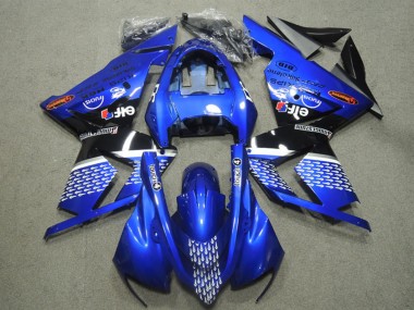 Meilleurs Carénages Moto Kawasaki ZX10R 2004-2005 - Bleu Touch4