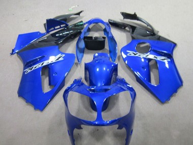 Meilleurs Carénage Moto Kawasaki ZX12R 2000-2001 - Bleu