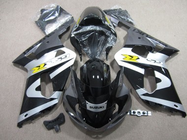 Meilleurs Carénages Moto Suzuki GSXR 600 2001-2003 - Noir Blanc
