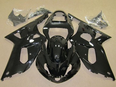Meilleurs Carénages Moto Suzuki GSXR 600 2001-2003 - Noir Brillant