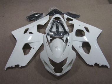 Meilleurs Carénages Moto Suzuki GSXR 600 2004-2005 - Blanc