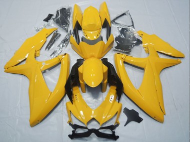 Meilleurs Carénages Moto Suzuki GSXR 750 2008-2010 - Jaune