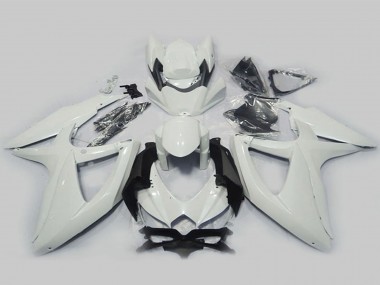 Meilleurs Carénages Moto Suzuki GSXR 750 2008-2010 - Blanc Perle