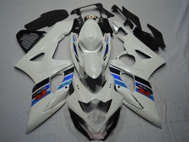 Meilleurs Carénage Moto Suzuki GSXR 1000 2005-2006 - Blanc Bleu Noir Rouge