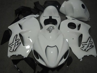 Meilleurs Carénage Moto Suzuki GSXR 1300 Hayabusa 1996-2007 - Blanc
