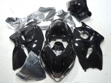 Meilleurs Carénages Moto Suzuki GSXR 1300 Hayabusa 1996-2007 - Noir Brillant