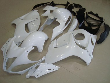 Meilleurs Carénages Moto Suzuki GSXR 1300 Hayabusa 1996-2007 - Blanc