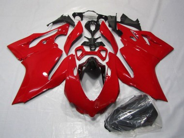 Meilleurs Kits Carénages Moto Ducati 1199 2011-2014 - Rouge