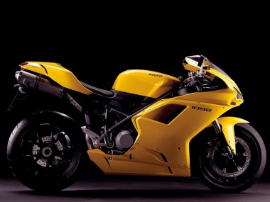 Meilleurs Carénages Moto Ducati 1098 2007-2014 - Jaune