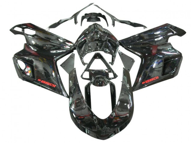 Carénages Moto Ducati 1098 2007-2014 - Noir Brillant