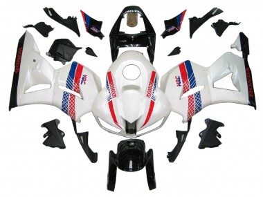 Meilleurs Kits Carénage Moto Honda CBR600RR 2013-2023 - Blanc Rouge Bleu
