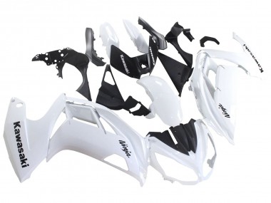 Meilleurs Carénages Moto Kawasaki EX650 2012-2016 - Blanc Noir