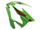 Carénages Moto Kawasaki ZX6R 2019-2022 - Vert Noir Brillant Blanc Rouge