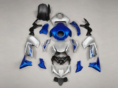 Meilleurs Carénages Moto Kawasaki Z900 2020-2024 - Bleu Argent