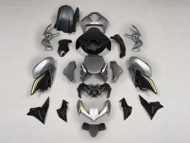 Meilleurs Carénages Moto Kawasaki Z900 2020-2024 - Gris Noir