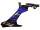 Carénages Moto Yamaha YZF R1 2015-2019 - Bleu Or Noir