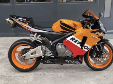 Meilleurs Carénages Moto Honda CBR600RR 2005-2006 - Noir Orange Blanc Rouge Repsol
