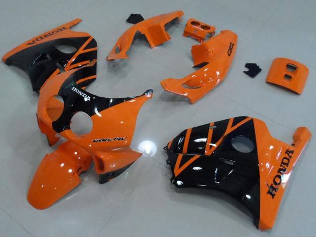 Carénage Moto Honda CBR 250 RR MC22 1991-1998 - Orange Noir Carénage Moto Honda CBR 250 RR MC22 1991-1998 - Orange Noir