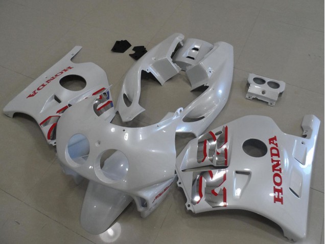 Carénage Moto Honda CBR 250 RR MC22 1991-1998 - Blanc Nacré Rouge Carénage Moto Honda CBR 250 RR MC22 1991-1998 - Blanc Nacré Rouge