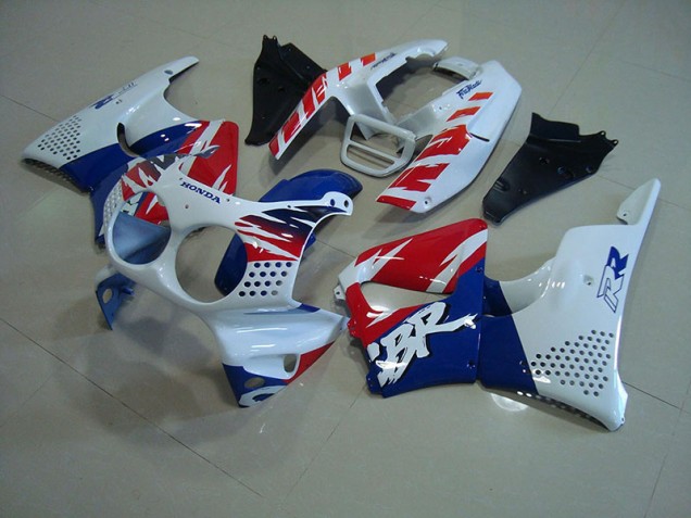 Carénage Moto Honda CBR 900 RR 893 1992-1993 - Blanc Bleu Rouge Carénage Moto Honda CBR 900 RR 893 1992-1993 - Blanc Bleu Rouge