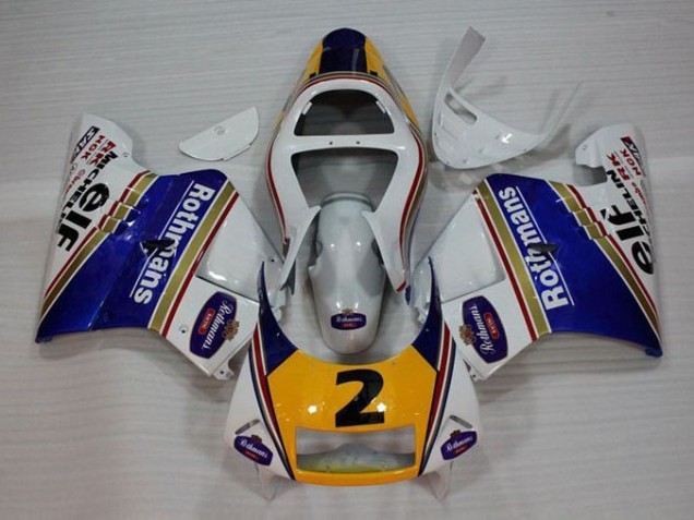Carénage Moto Honda NSR 250 MC28 P4 1994-1996 - Blanc Bleu Jaune Carénage Moto Honda NSR 250 MC28 P4 1994-1996 - Blanc Bleu Jaune