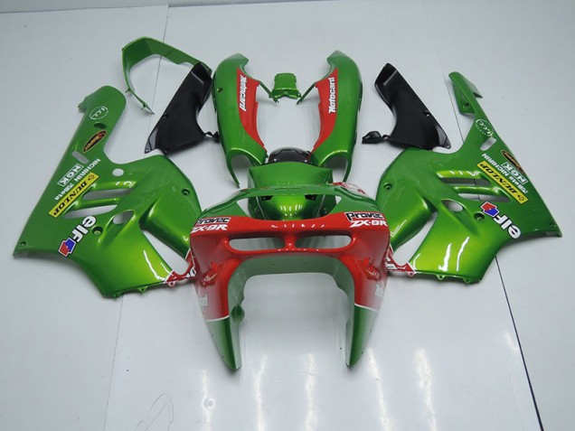 Carénage Moto ZX9R 1994-1997 - Vert Rouge Carénage Moto ZX9R 1994-1997 - Vert Rouge