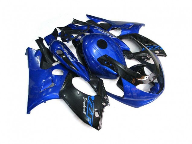 Carénage Moto Yamaha YZF 600 R Thundercat 1994-2007 - Bleu Noir Carénage Moto Yamaha YZF 600 R Thundercat 1994-2007 - Bleu Noir