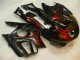 Carénages Moto Honda CBR 600 F3 1995-1998 - Noir Rouge Flamme Carénages Moto Honda CBR 600 F3 1995-1998 - Noir Rouge Flamme