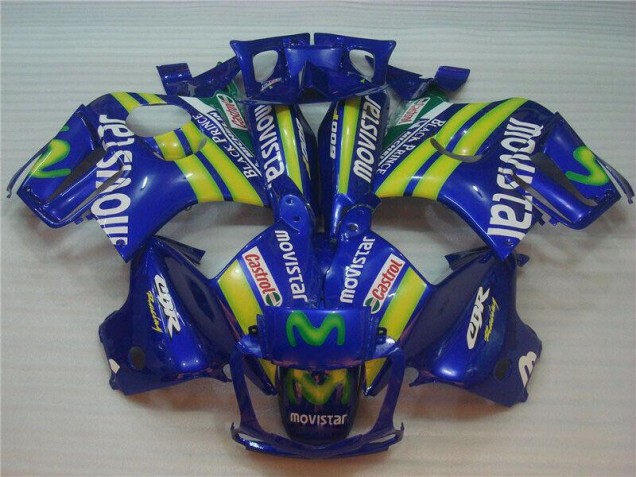 Carénage Moto Honda CBR 600 F3 1995-1998 - Bleu Movistar Castrol Carénage Moto Honda CBR 600 F3 1995-1998 - Bleu Movistar Castrol