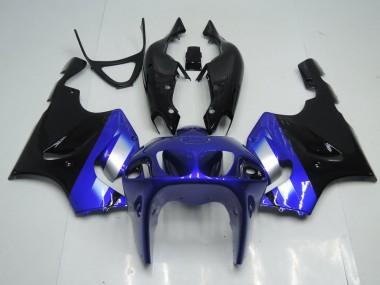 Carénage Moto ZX7R 1996-2003 - Bleu et Noir