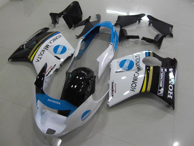 Carénage Moto Honda CBR 1100 XX Blackbird 1996-2007 - Blanc Konica Minolta Carénage Moto Honda CBR 1100 XX Blackbird 1996-2007 - Blanc Konica Minolta