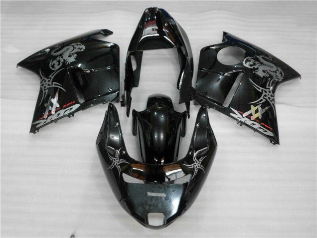 Kit Carénages Motos Complet Honda CBR 1100 XX 1996-2007 - Noir Kit Carénages Motos Complet Honda CBR 1100 XX 1996-2007 - Noir