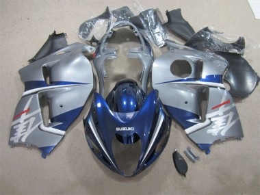 Carénage Moto Suzuki GSXR 1300 Hayabusa 1996-2007 - Argent Bleu