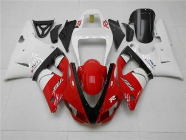 Carénages Moto Yamaha R1 1998-1999 - Rouge Blanc