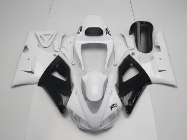 Carénage Moto Yamaha R1 1998-1999 - Blanc Nacré Noir