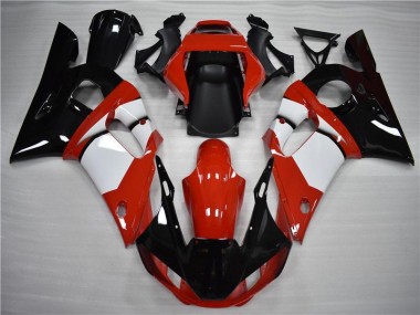Carénage Moto Yamaha R6 1998-2002 - Noir Blanc