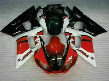 Carrosserie Moto Yamaha R6 1998-2002 - Rouge Noir
