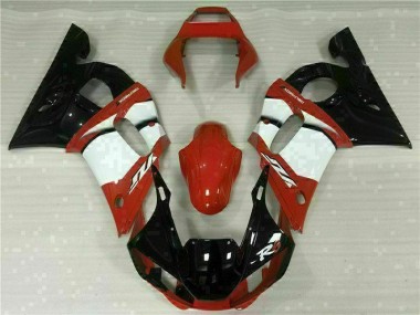Carénage Moto Yamaha R6 1998-2002 - Rouge Blanc