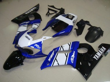 Kit Carénages Motos Complet Yamaha R6 1998-2002 - Bleu Noir