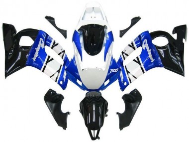 Carénage Moto Yamaha R6 1998-2002 - Bleu Noir Champions