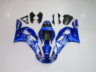 Carénage Moto Yamaha R6 1998-2002 - Bleu Blanc Go Motul