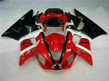Kit Carénages Motos Complet Yamaha R1 2000-2001 - Rouge
