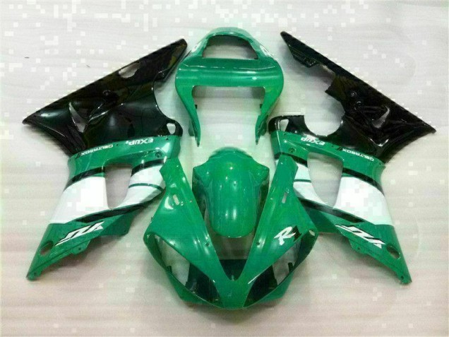 Carénages Moto Yamaha R1 2000-2001 - Vert Carénages Moto Yamaha R1 2000-2001 - Vert