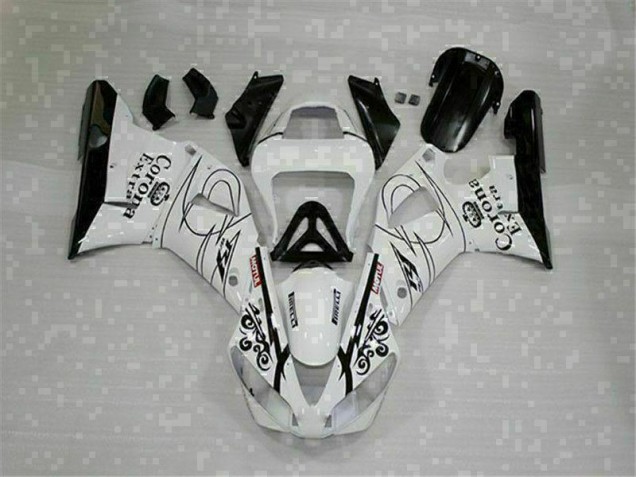 Carrosserie Moto Yamaha R1 2000-2001 - Blanc Carrosserie Moto Yamaha R1 2000-2001 - Blanc