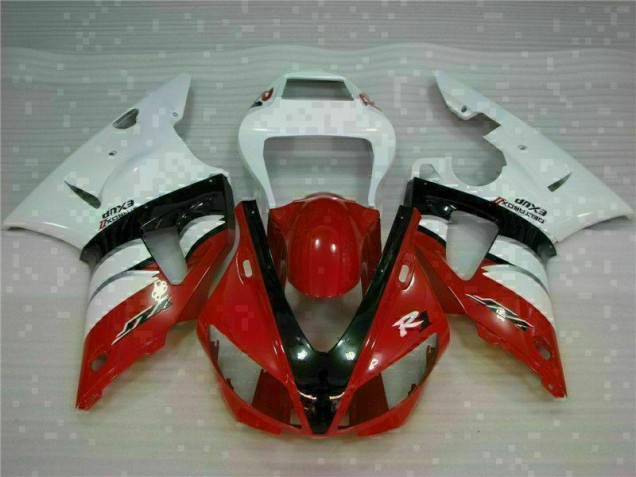 Kit Carénages Motos Yamaha R1 2000-2001 - Rouge Kit Carénages Motos Yamaha R1 2000-2001 - Rouge