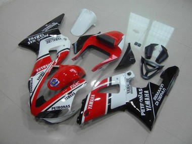 Carénage Moto Yamaha R1 2000-2001 - Rouge Blanc Yamalube