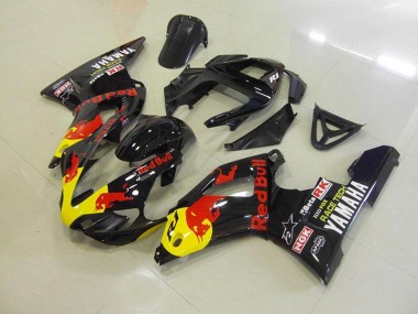 Carénage Moto Yamaha R1 2000-2001 - Noir Red Bull