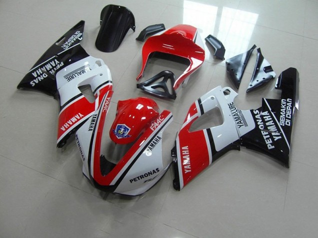 Carénage Moto Yamaha R1 2000-2001 - Rouge Blanc Yamalube Courses Carénage Moto Yamaha R1 2000-2001 - Rouge Blanc Yamalube Courses