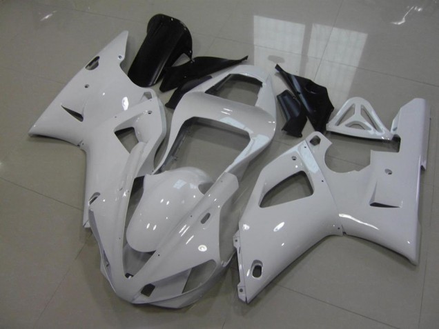 Carénage Moto Yamaha R1 2000-2001 - Blanc No Décalque Carénage Moto Yamaha R1 2000-2001 - Blanc No Décalque