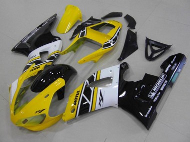 Carénages Moto Yamaha R1 2000-2001 - Jaune Anniversary